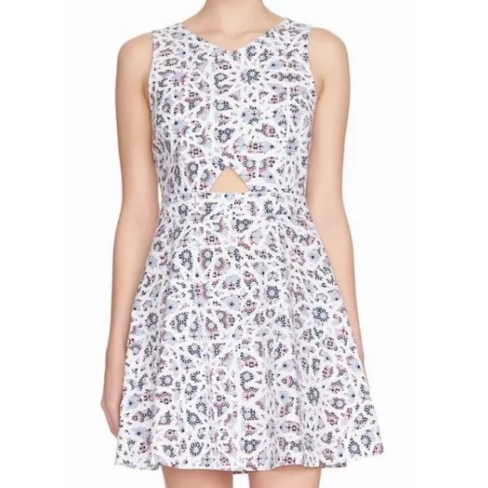 CeCe by Cynthia Steffe Eastyn Mosaic Dress XS 0 - Picture 3 of 7